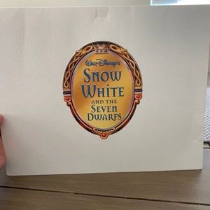 4 Snow white and the  seven dwarf Lithograph